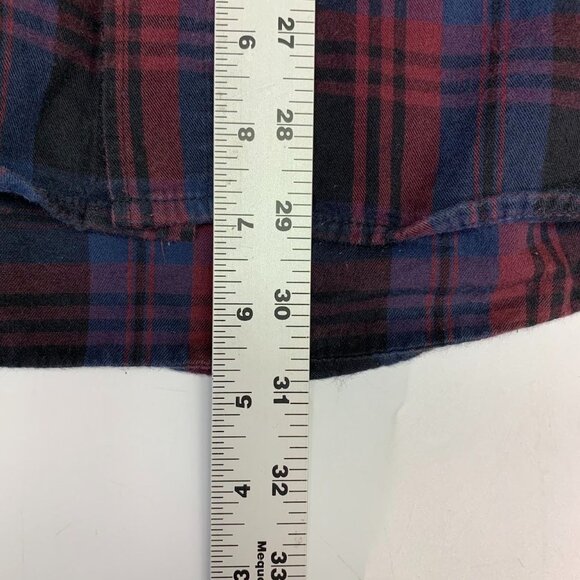 Volcom Men's Classic Fit Plaid Button Down Cotton Pocket Long Sleeve Shirt SZ L‎ - Picture 12 of 12